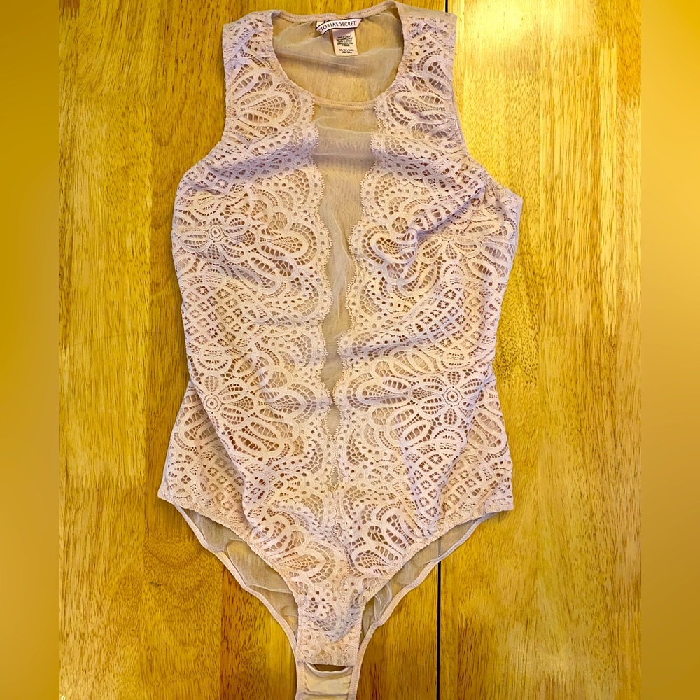 Victoria’s Secret Pink Lace Bodysuit